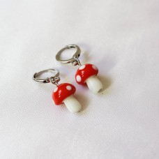 “Mario” Mushrooms Earrings