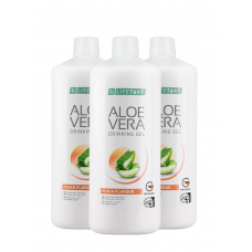 Αloe Vera Drinking Gel Peach Flavour Σετ 3τεμ